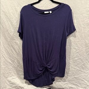 14th & Union Deep Blue Twist-Front Tee